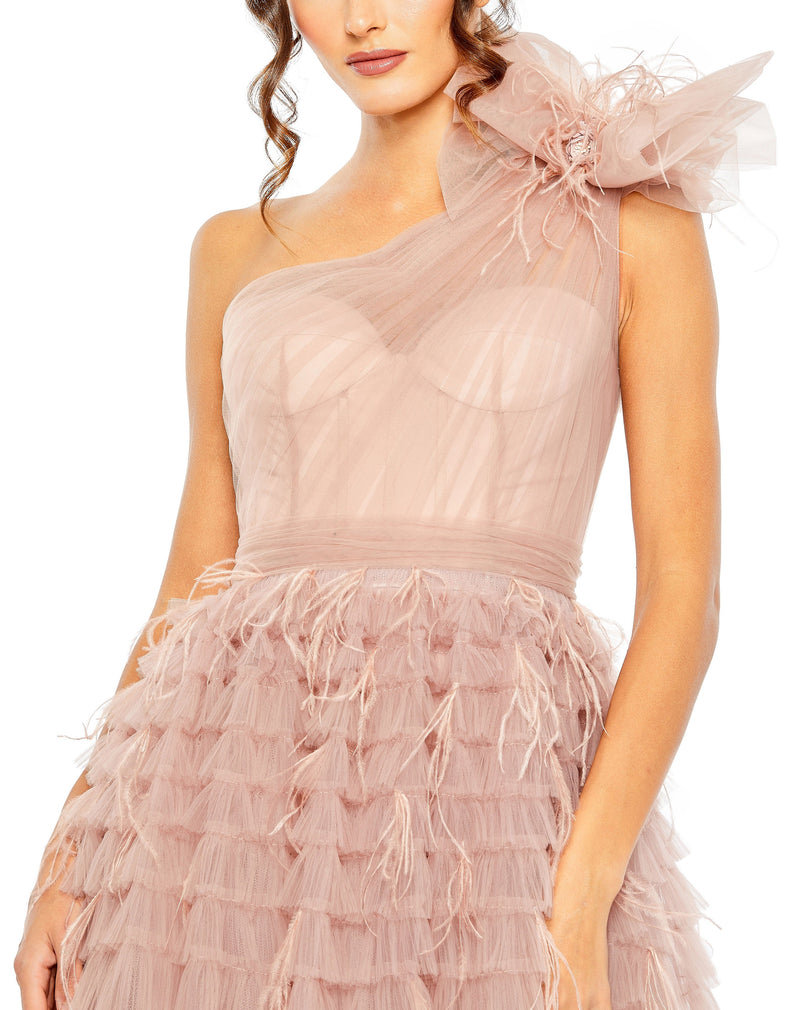 Mac Duggal 20447-DustyRose-CL