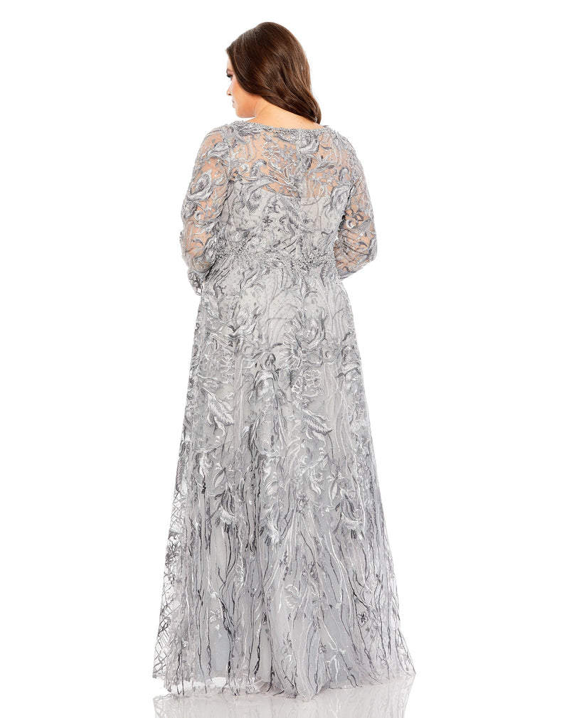Mac Duggal 20468-Charcoal-BK