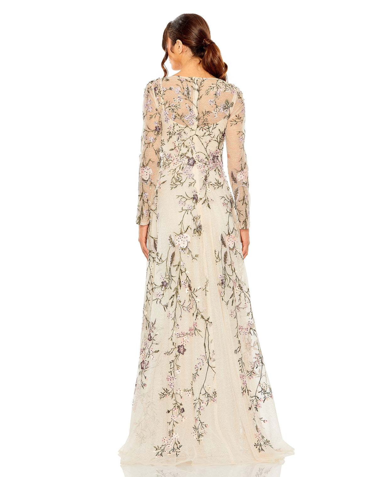 Mac Duggal 20480-Blush-BK