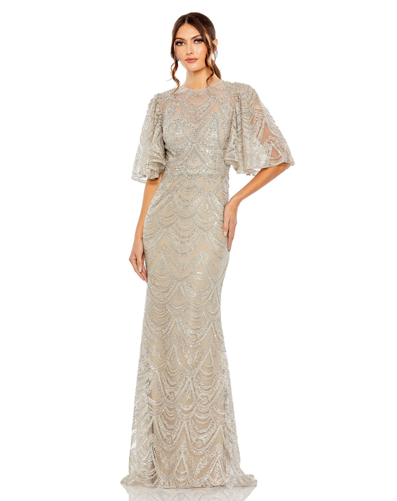 Mac Duggal 20481-Taupe-AB