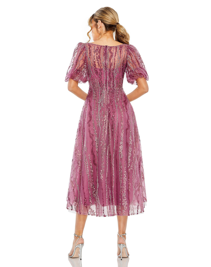 Mac Duggal 20485-Berry-BK
