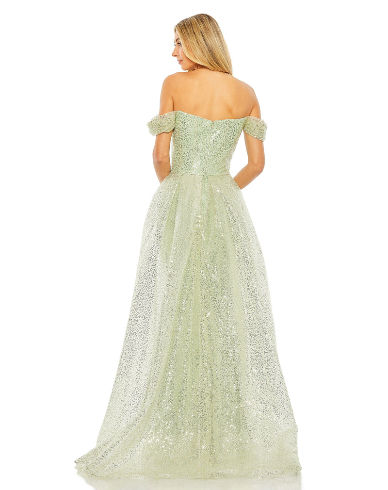 Mac Duggal 20515-Sage-BK