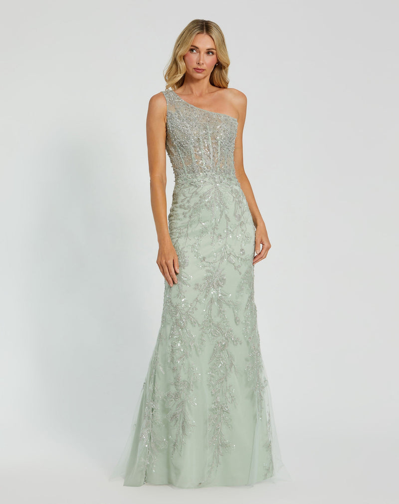 Mac Duggal 20543-Sage-AB