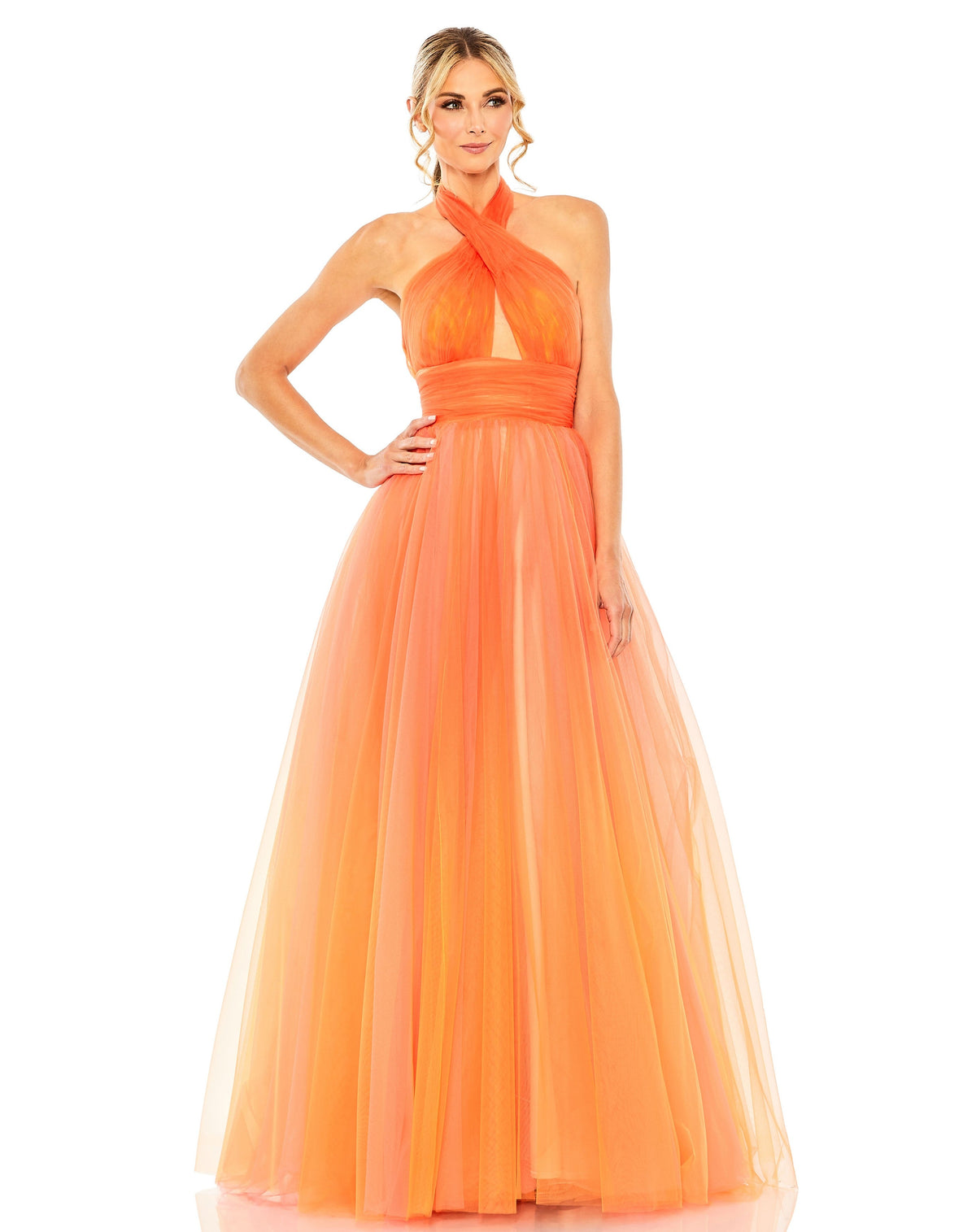 Mac Duggal 20554-Orange-AB