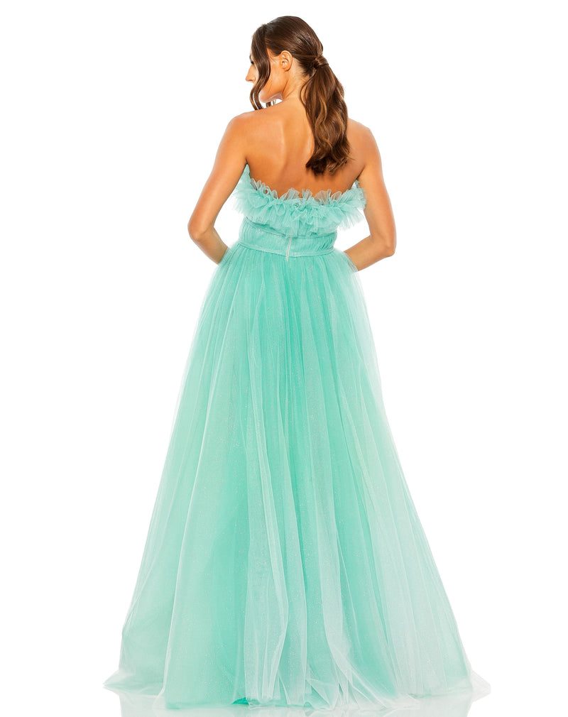 Mac Duggal 20555-AquaOmbre-BK