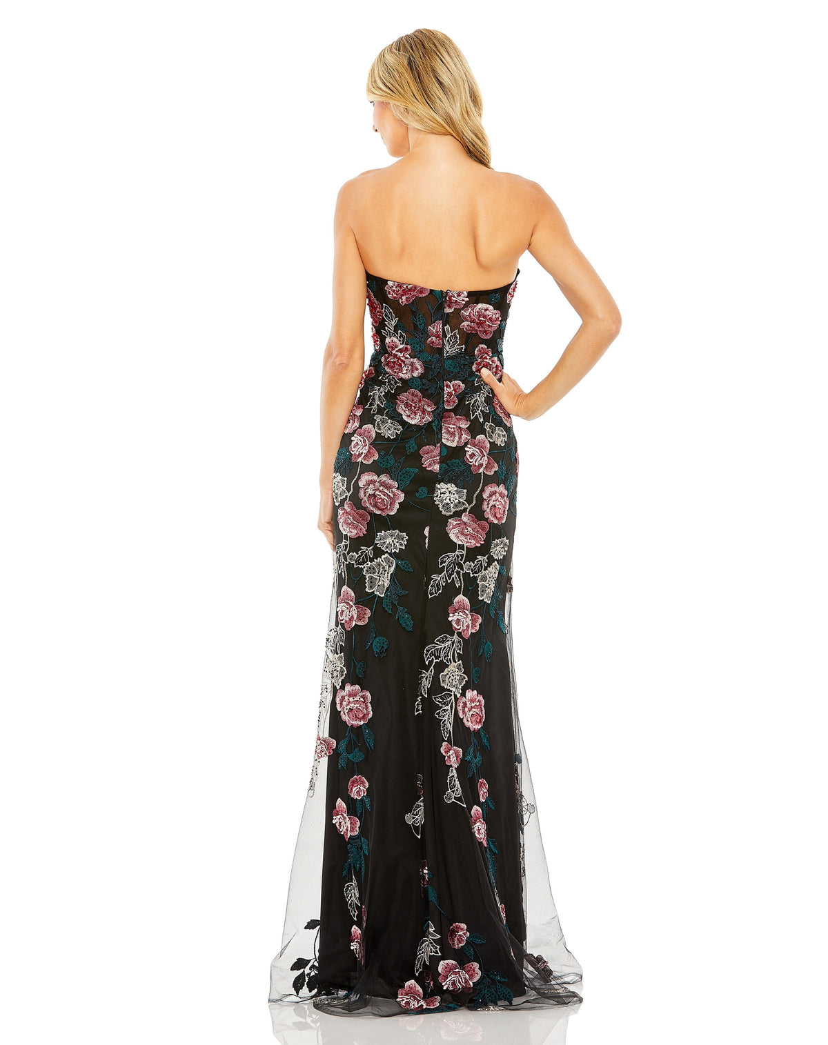 Mac Duggal 20581-BlackMulti-BK