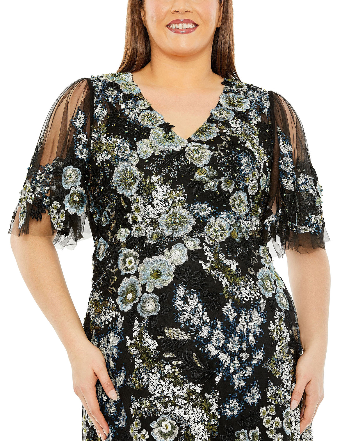 Mac Duggal 20630-BlackMulti-CL
