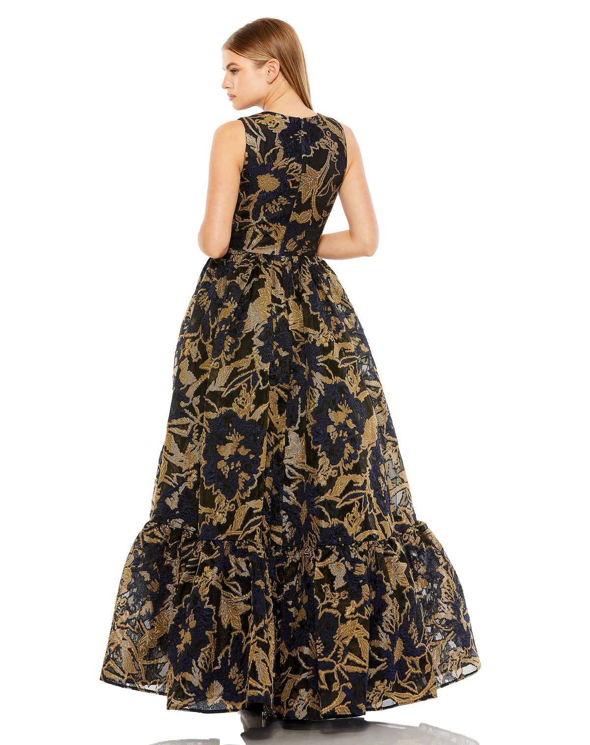 Mac Duggal 20714-MidnightGold-BK
