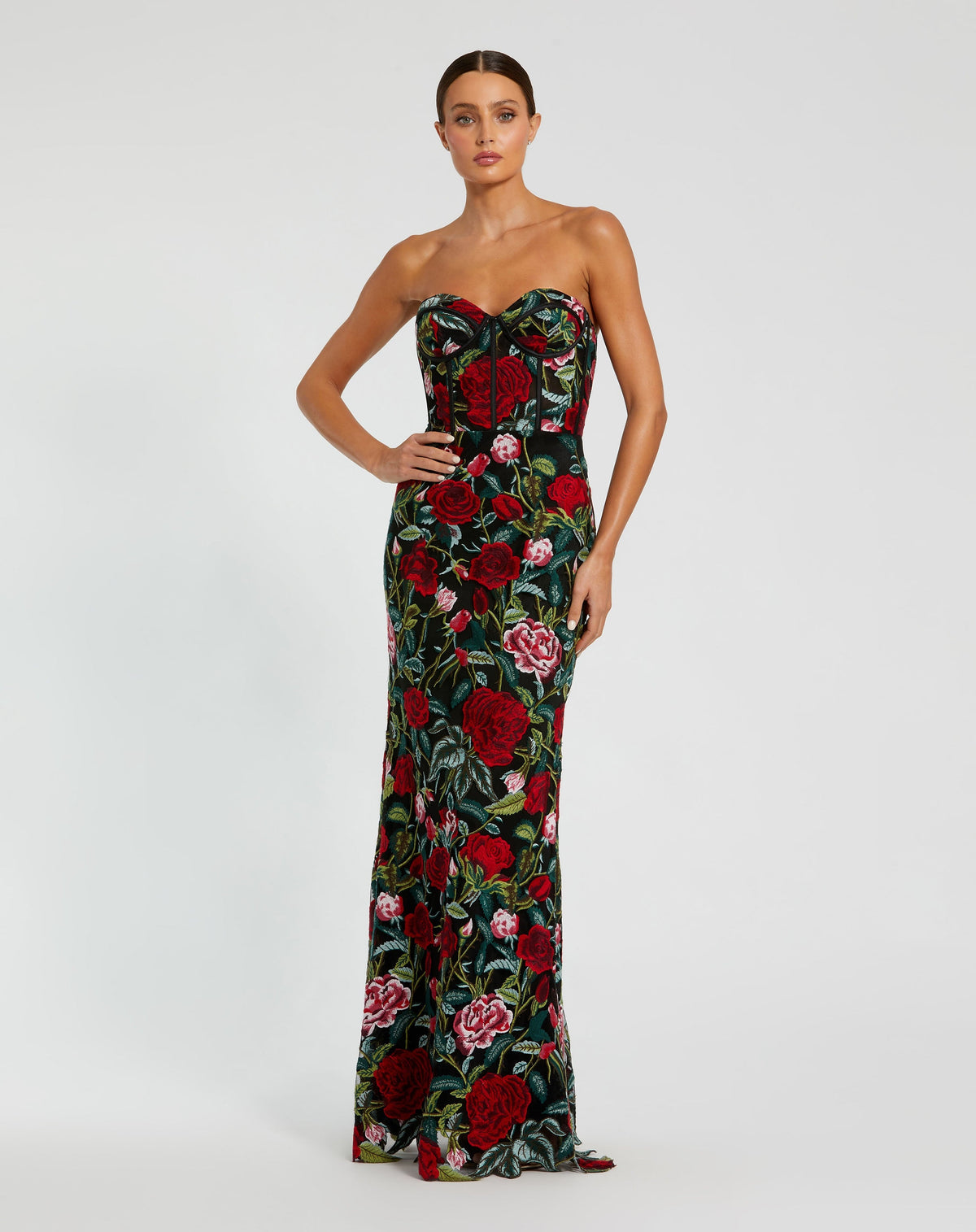Mac Duggal 20757-BlackMulti-AB