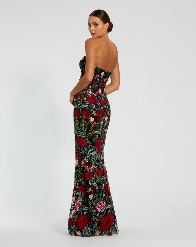 Mac Duggal 20757-BlackMulti-BK