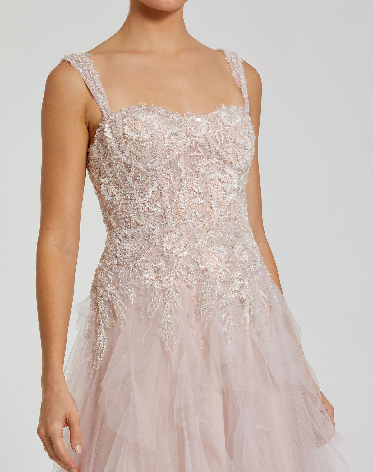 Mac Duggal 21095-PorcelainMulti-CL