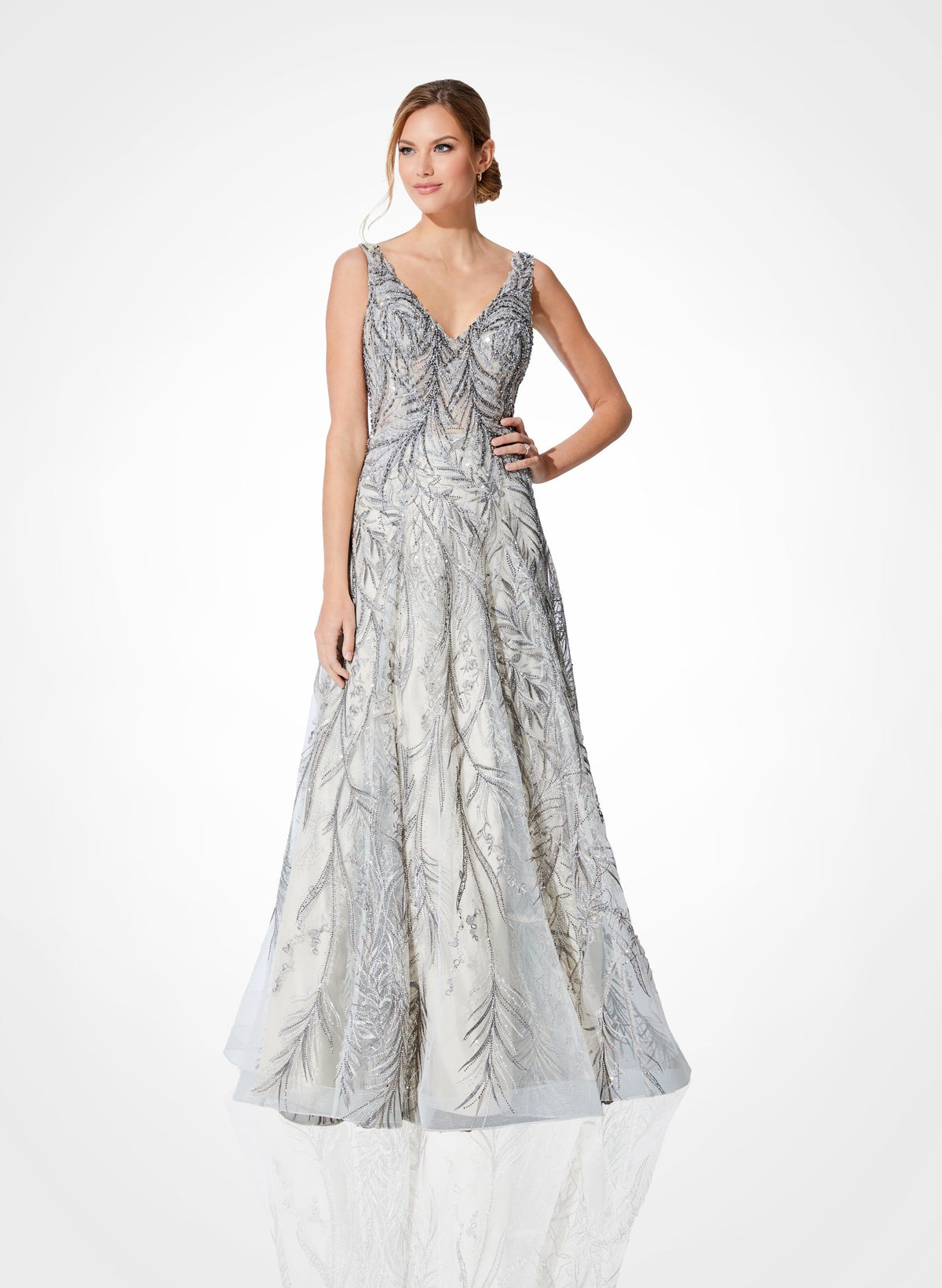 Ivonne D 221D45_taupe-multi_2340