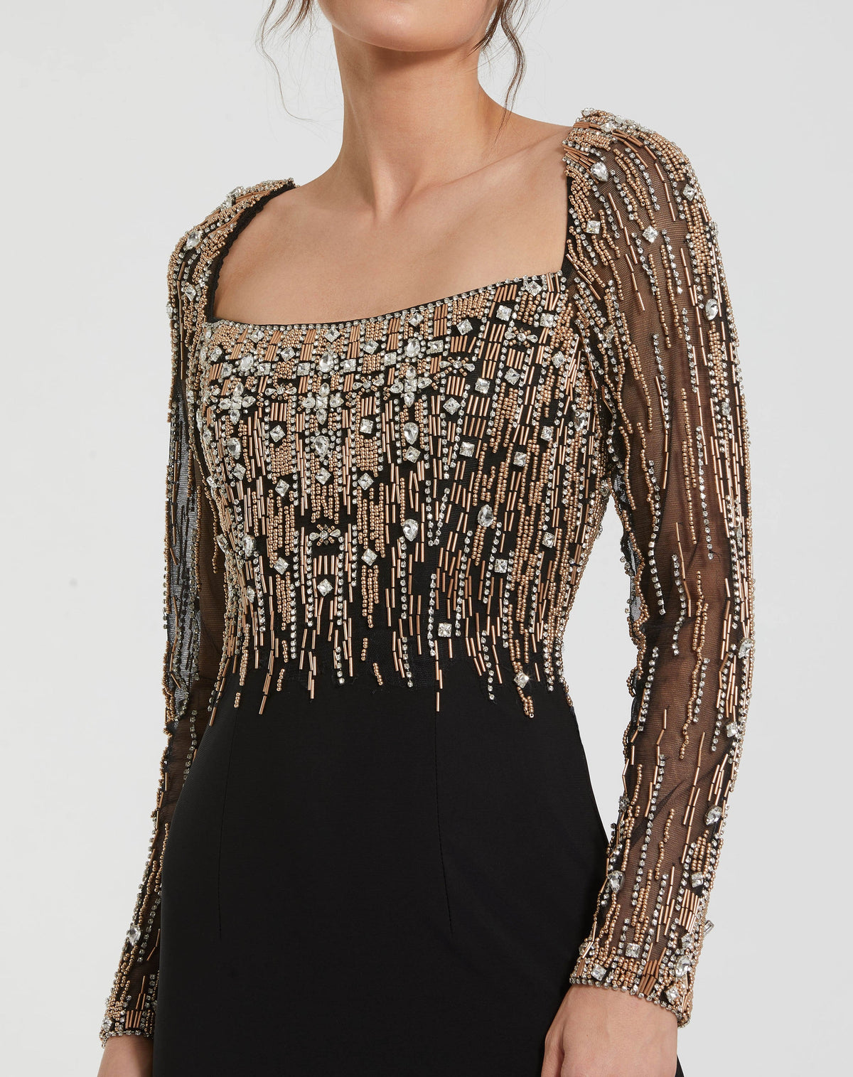 Mac Duggal 2256-BlackGold-CL