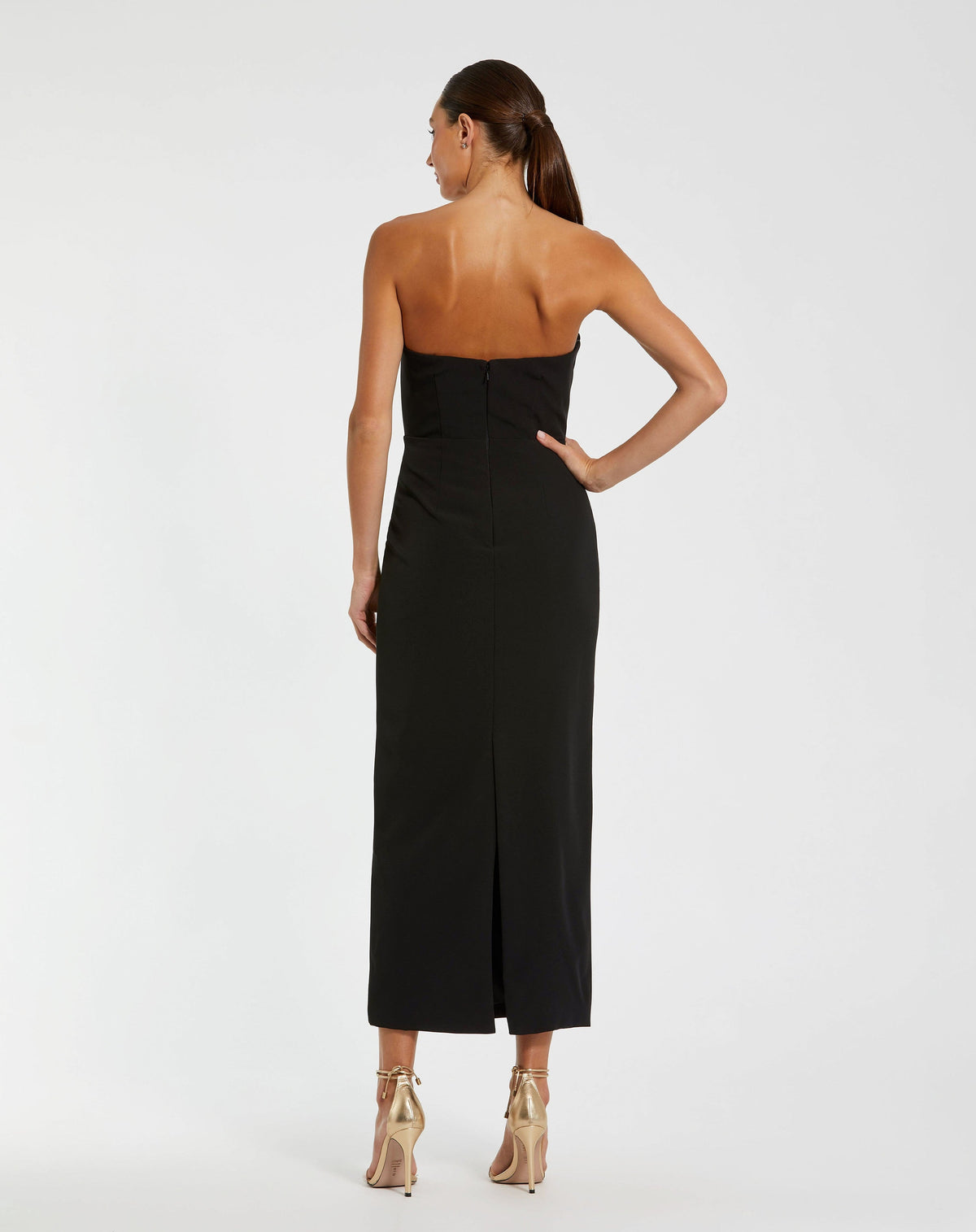 Mac Duggal 2283-BlackIvory-BK