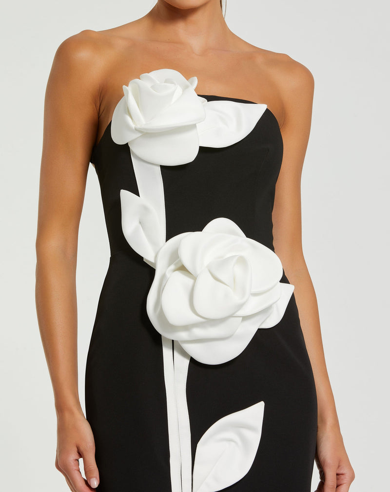 Mac Duggal 2283-BlackIvory-CL