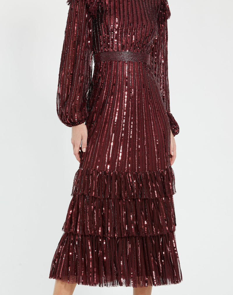 Mac Duggal 23003-Burgundy-CL