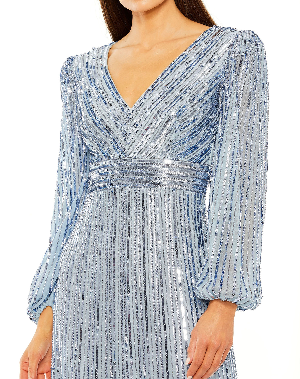 Mac Duggal 23006-SlateBlue-CL