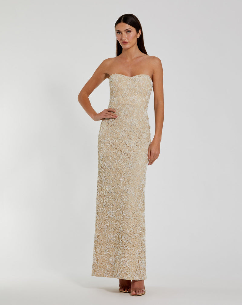 Mac Duggal 24067-Beige-AB