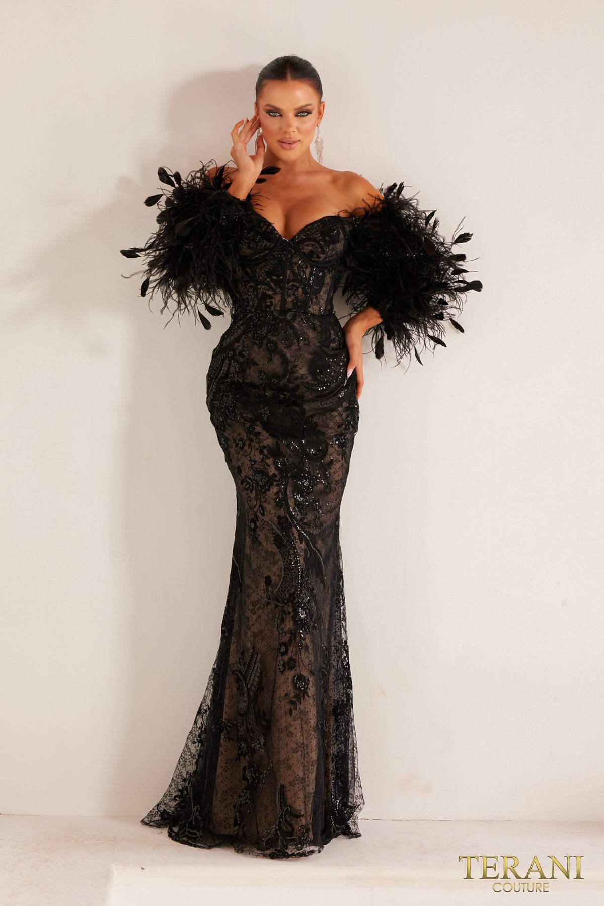 Terani 241E2479_BLACK_NUDE_2