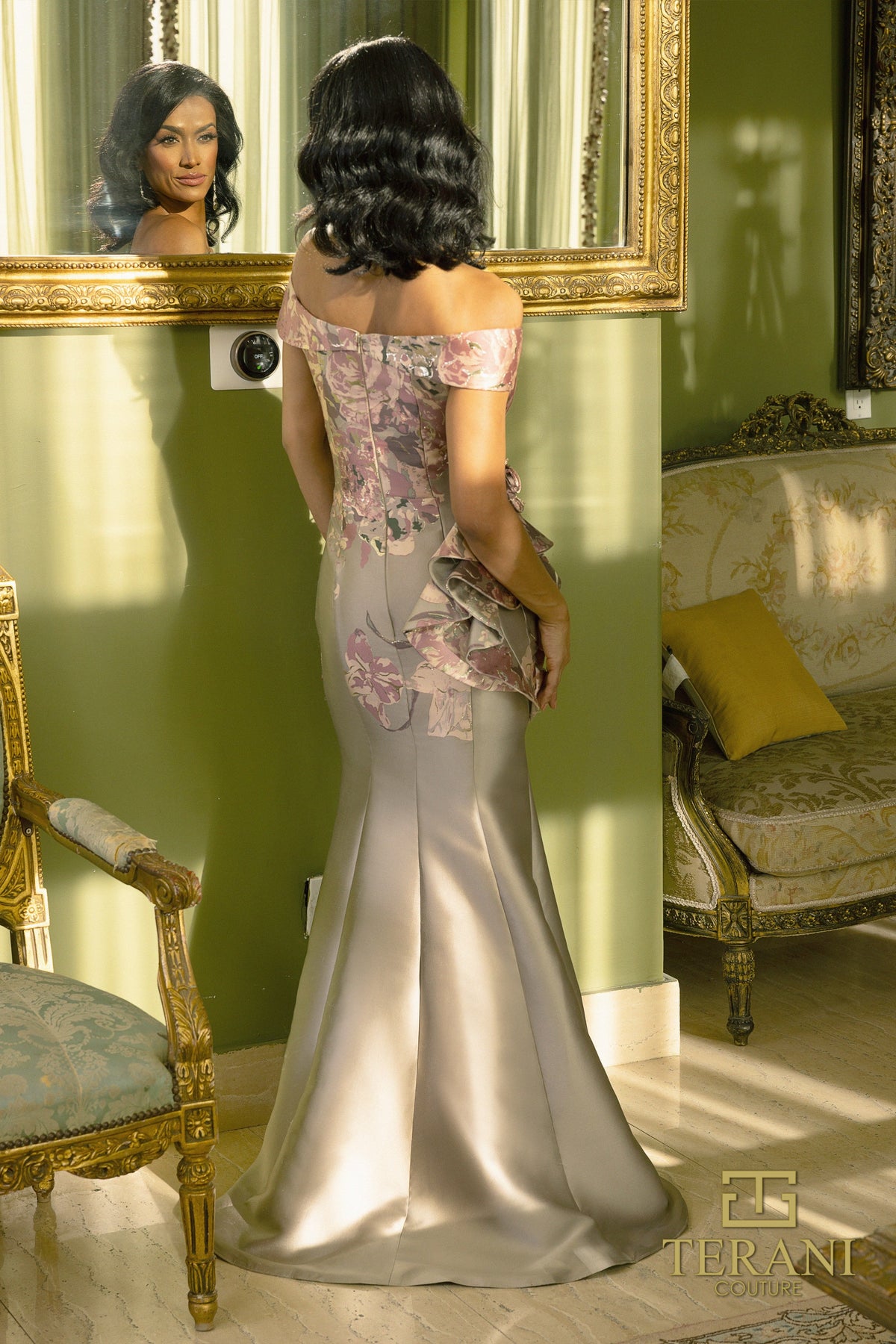 Terani 242M3381_TAUPE_ROSE_BACK_1