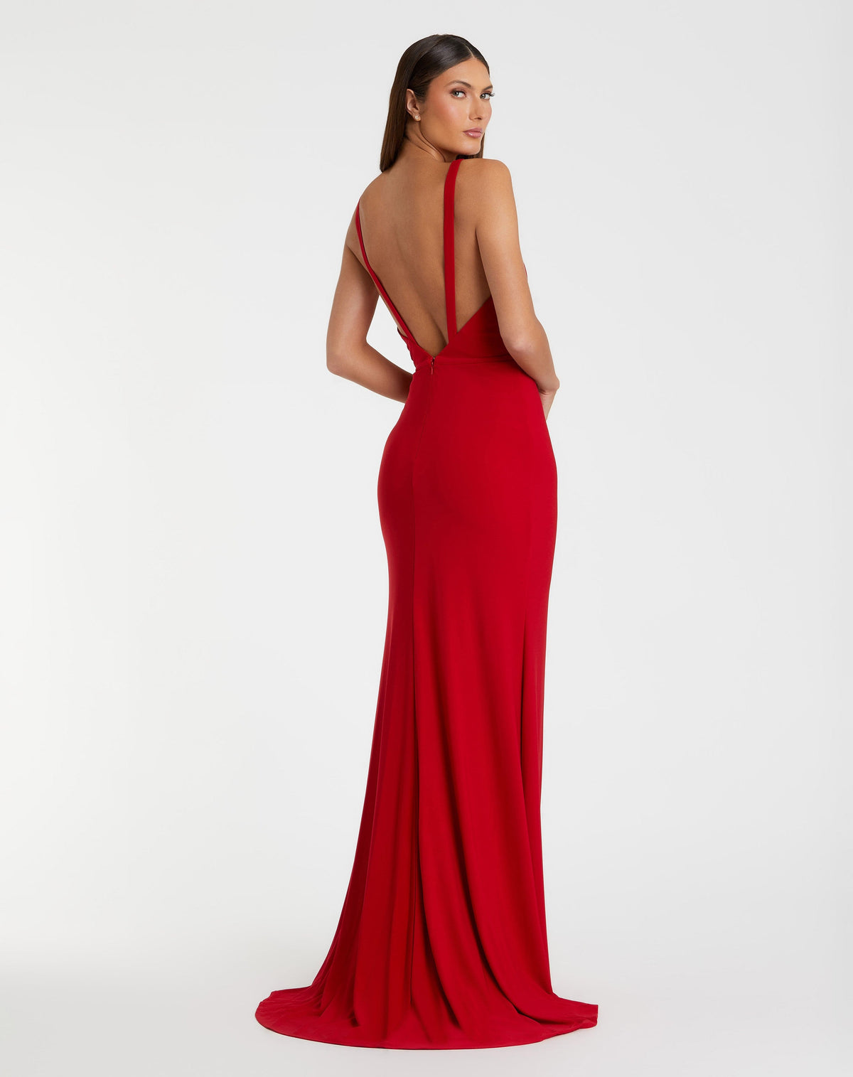 Mac Duggal 25846-Red-BK