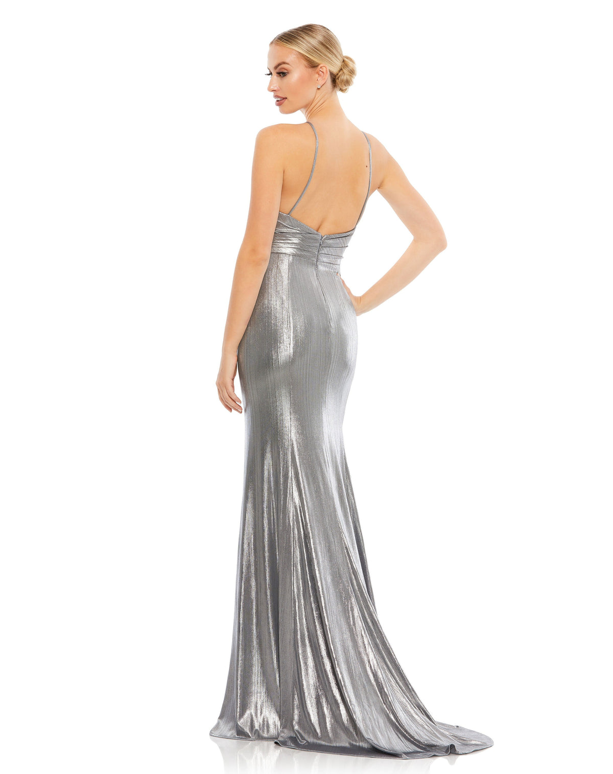 Mac Duggal 26408-Silver-BK