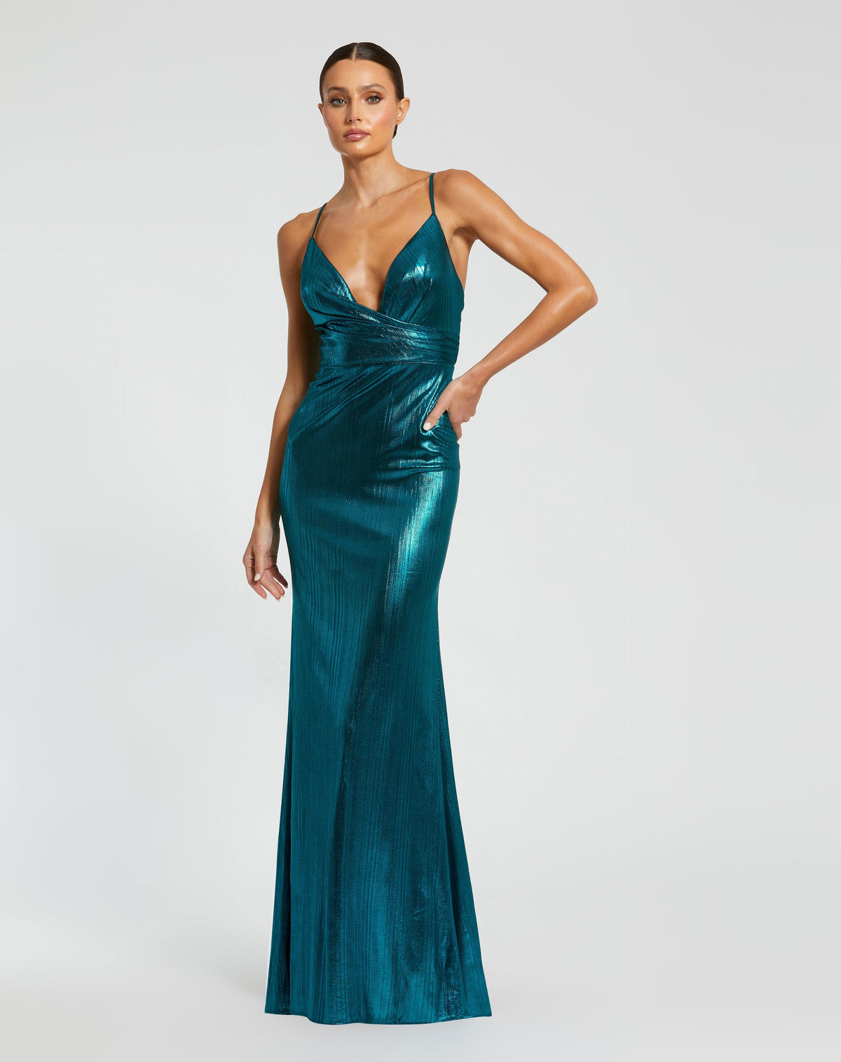 Mac Duggal 26408-Teal-AB