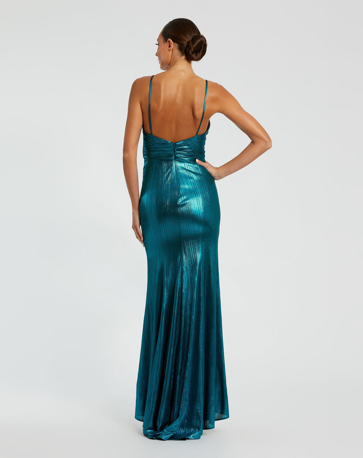 Mac Duggal 26408-Teal-BK