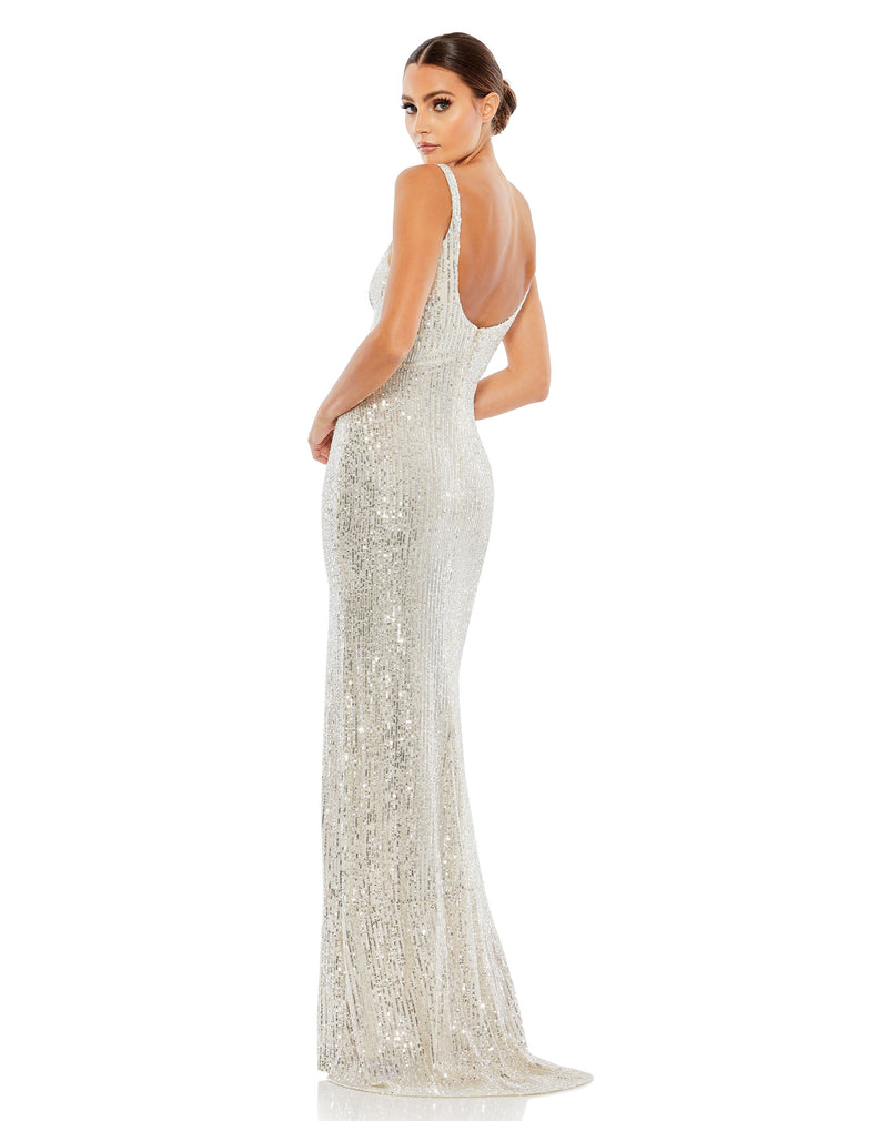 Mac Duggal 26443-Silver-BK