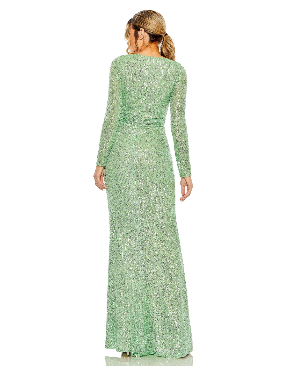 Mac Duggal 26490-Green-BK