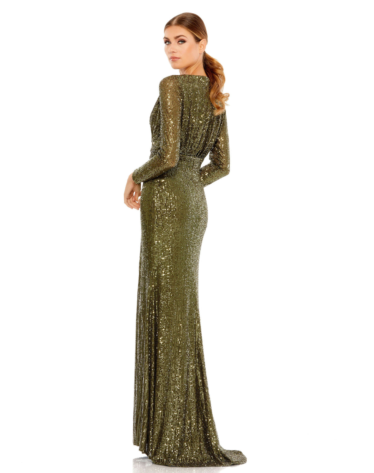 Mac Duggal 26490-Olive-BK