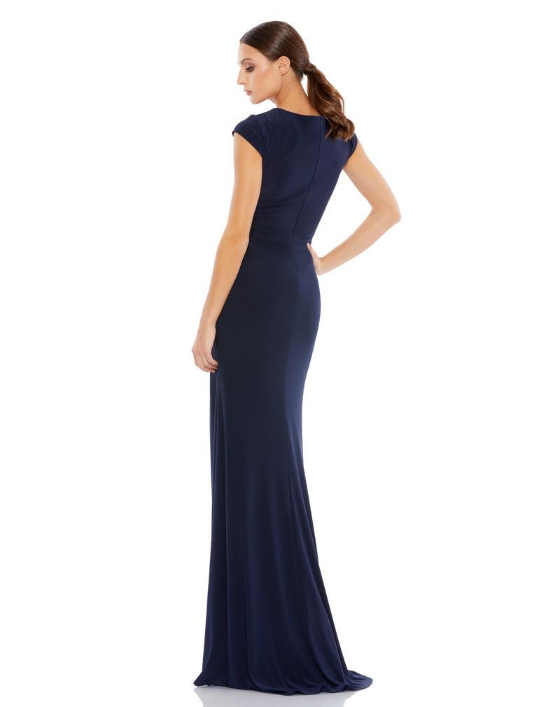 Mac Duggal 26504-Navy-BK