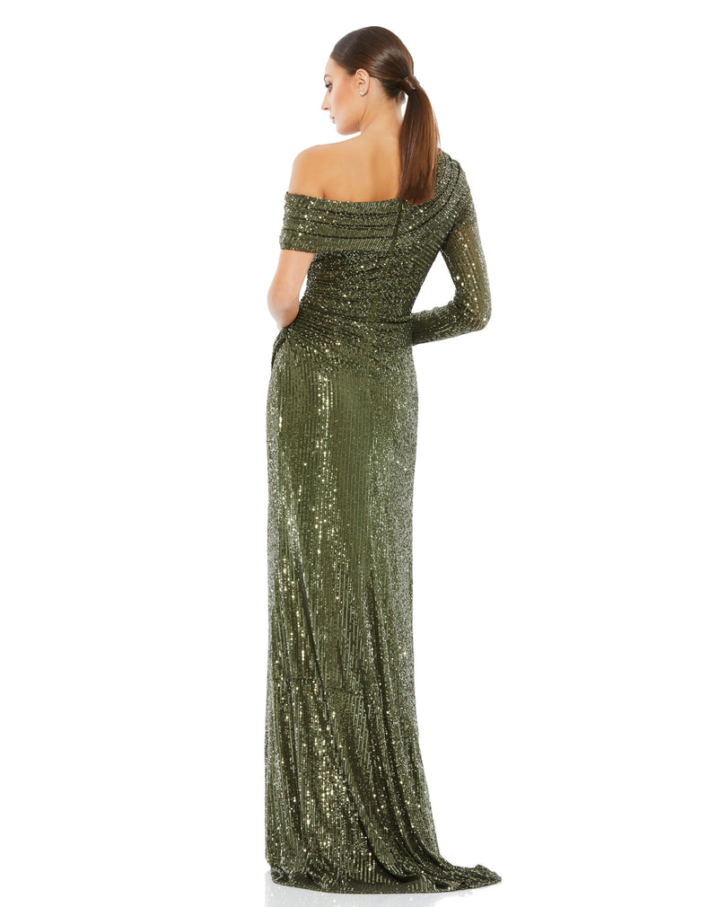 Mac Duggal 26571-Olive-BK