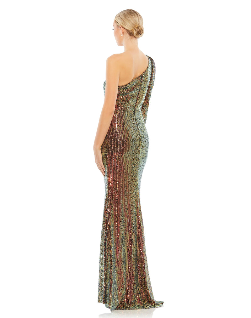 Mac Duggal 26591-Iridescent-BK