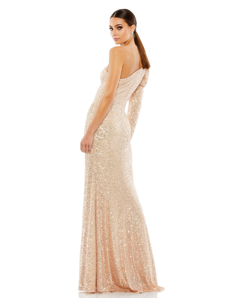 Mac Duggal 26591-RoseGold-BK