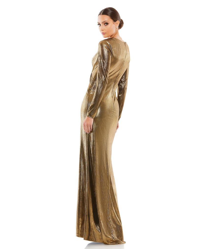 Mac Duggal 26684-Gold-BK