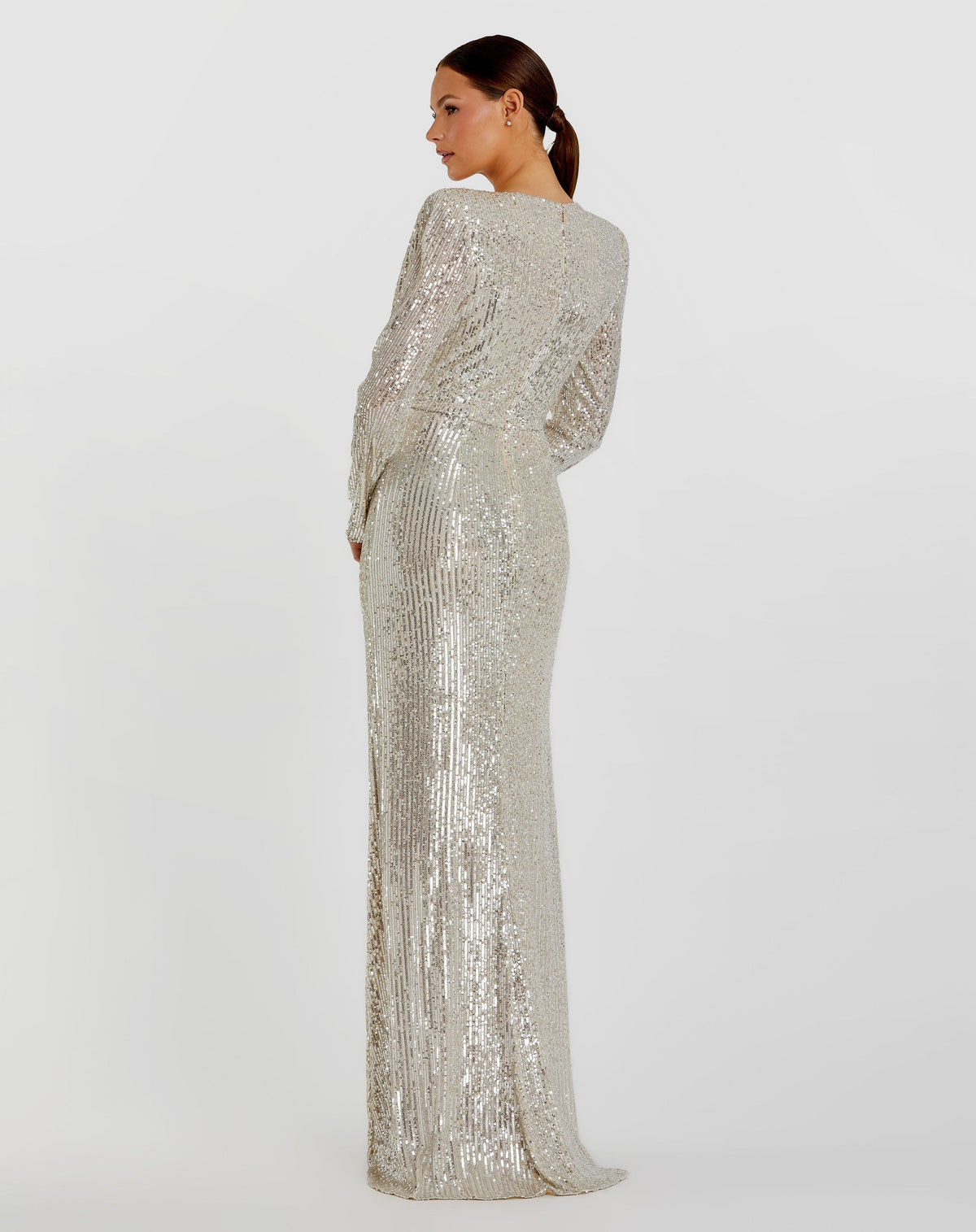 Mac Duggal 26723-Nude-BK