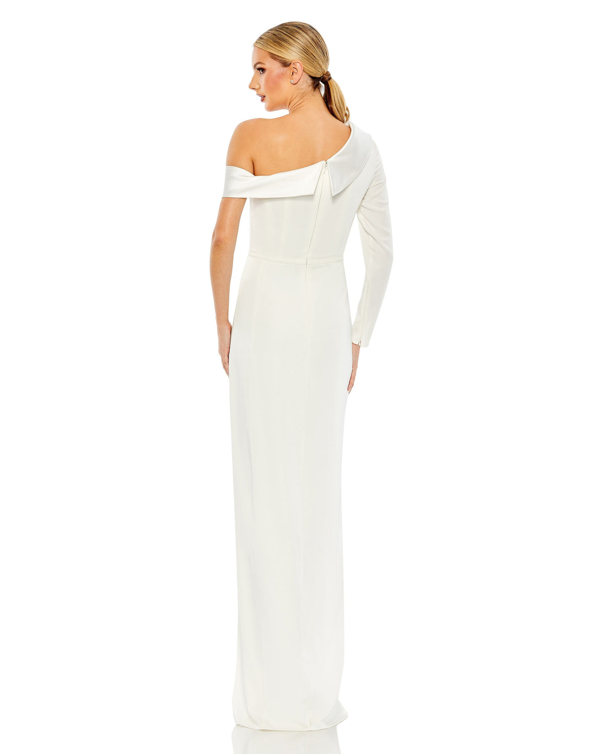 Mac Duggal 26726-White-BK