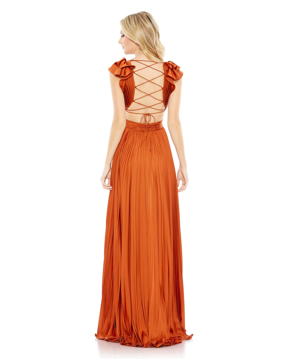 Mac Duggal 26729-BurntOrange-BK