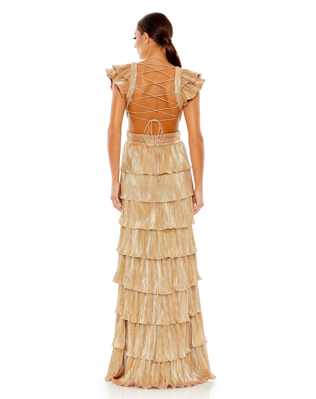 Mac Duggal 26740-Gold-BK