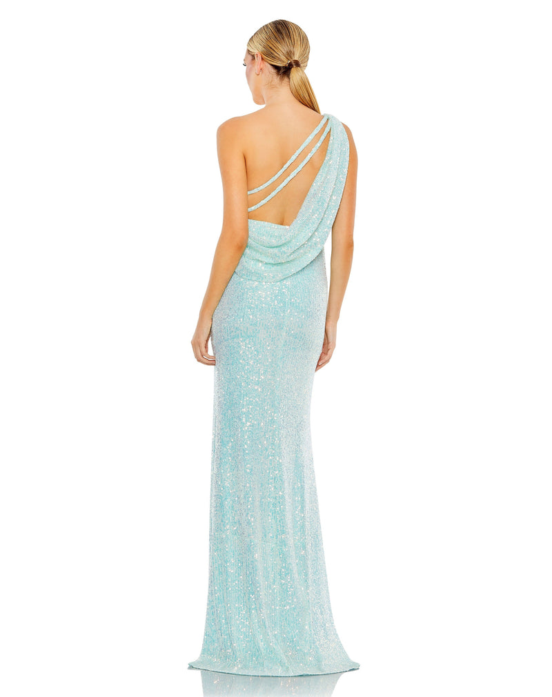 Mac Duggal 26990-IceBlue-BK