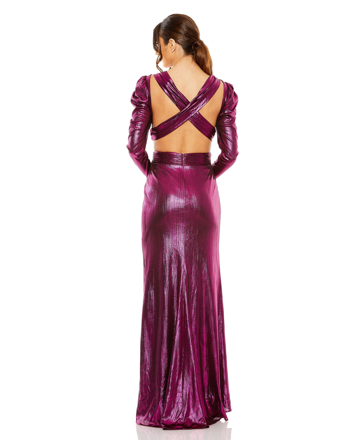 Mac Duggal 27060-Fuchsia-BK