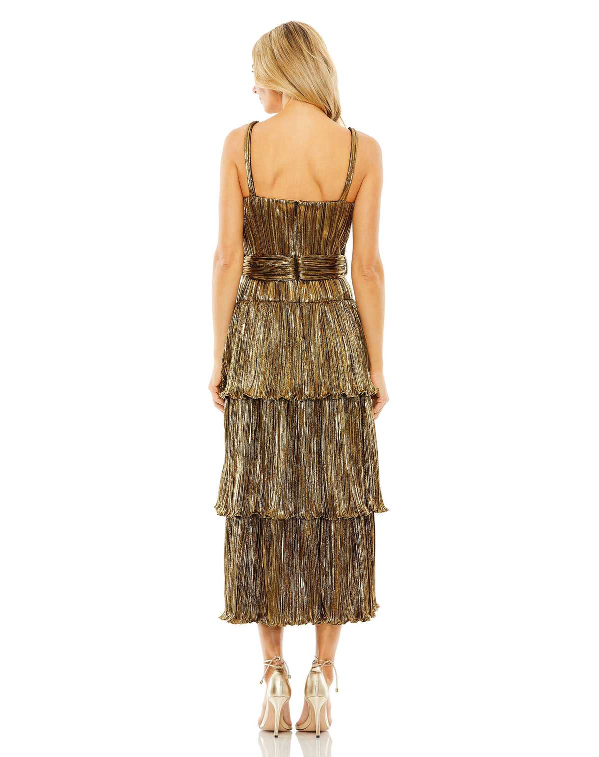 Mac Duggal 27062-AntiqueGold-BK
