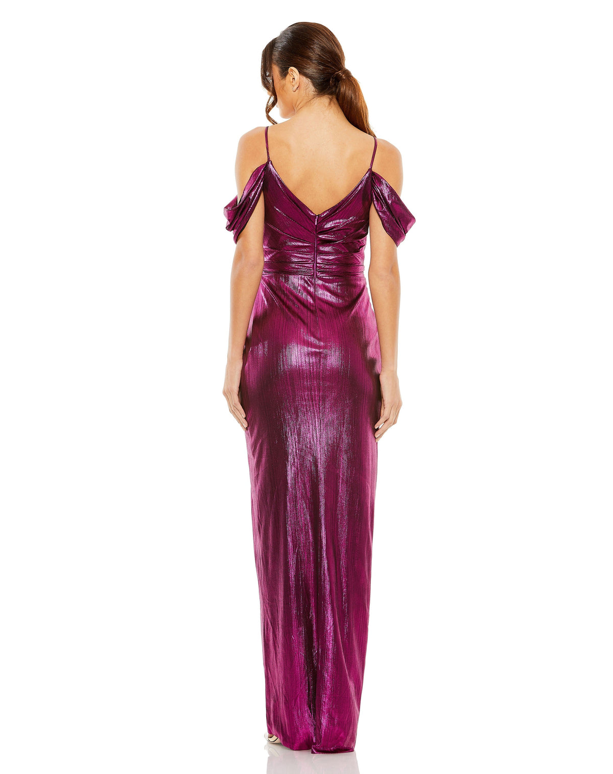 Mac Duggal 27091-Fuchsia-BK