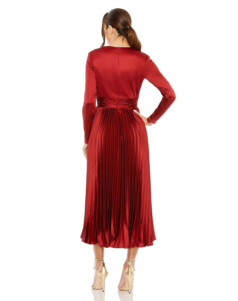 Mac Duggal 27148-Plum-BK