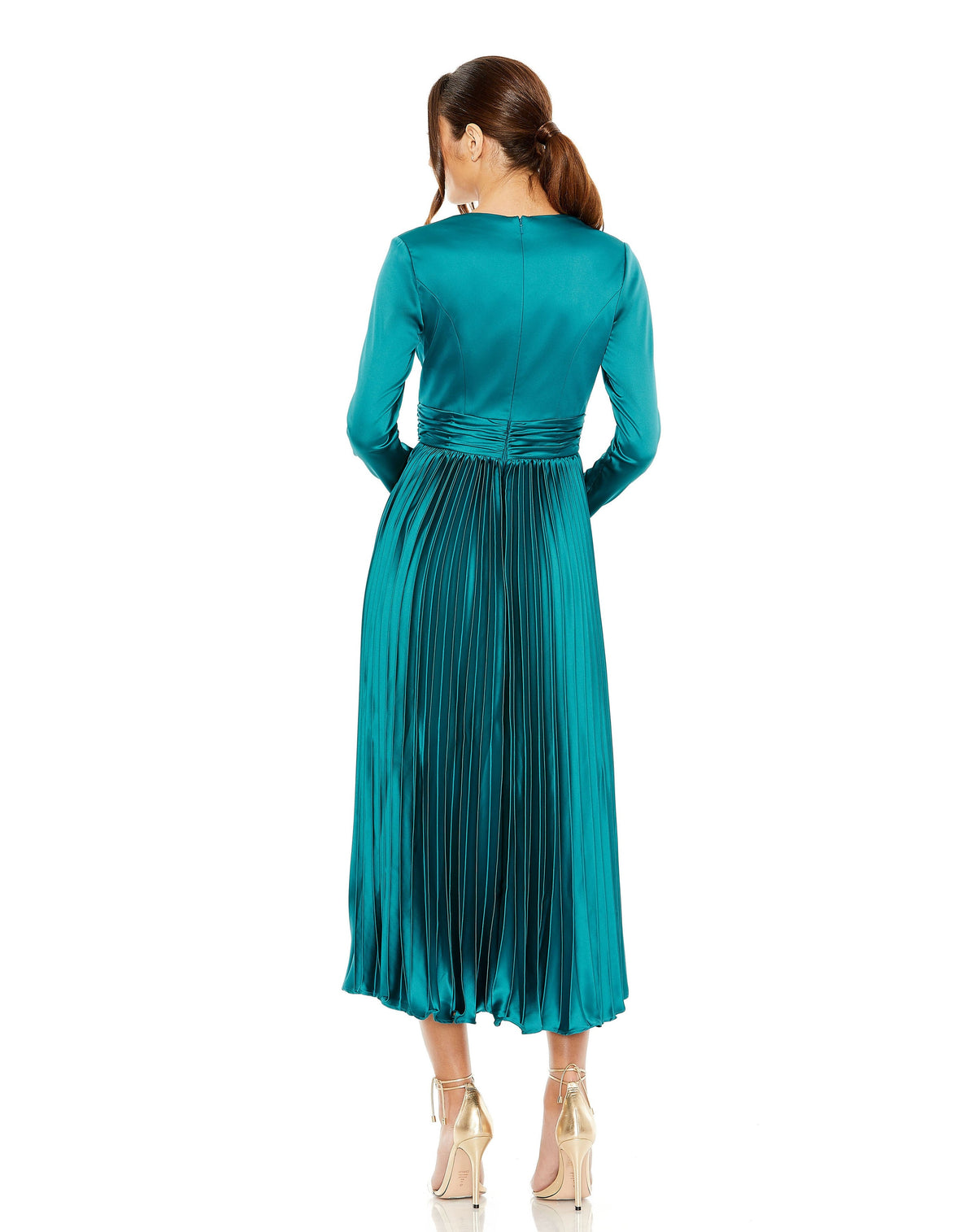 Mac Duggal 27148-Teal-BK
