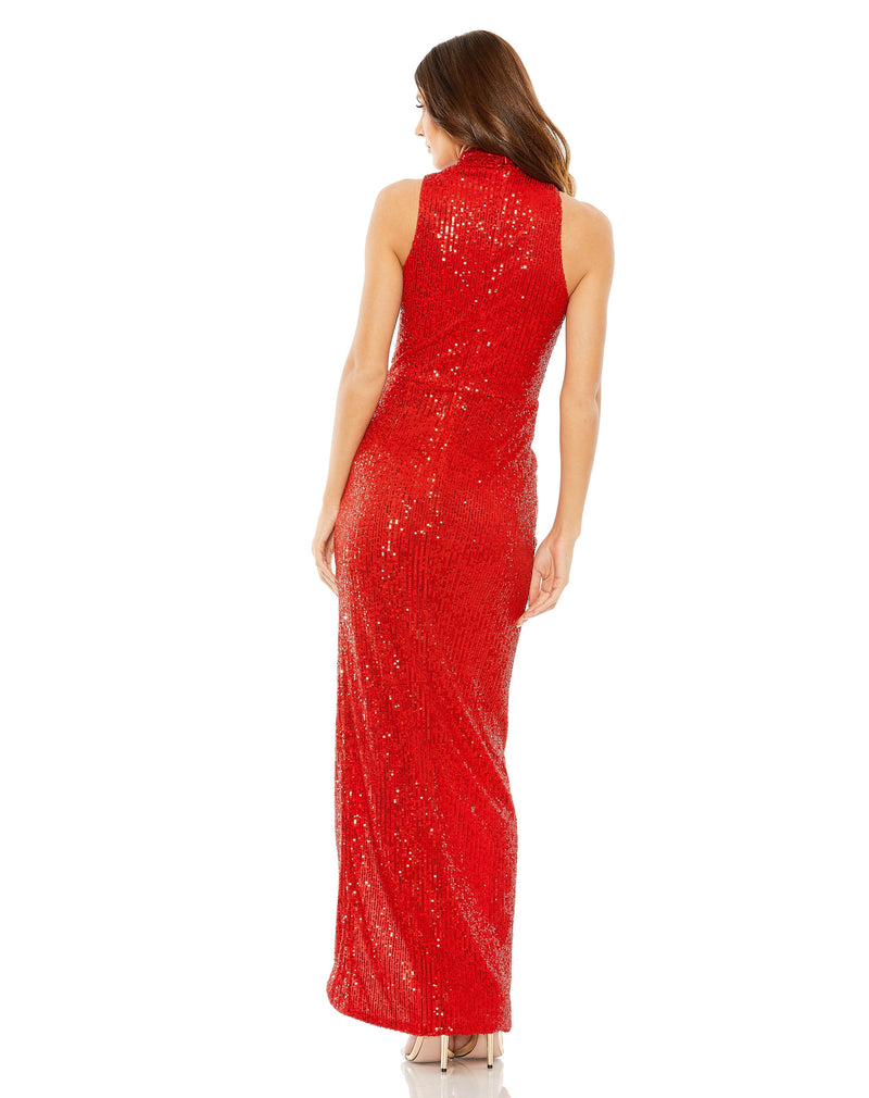 Mac Duggal 27183-Red-BK