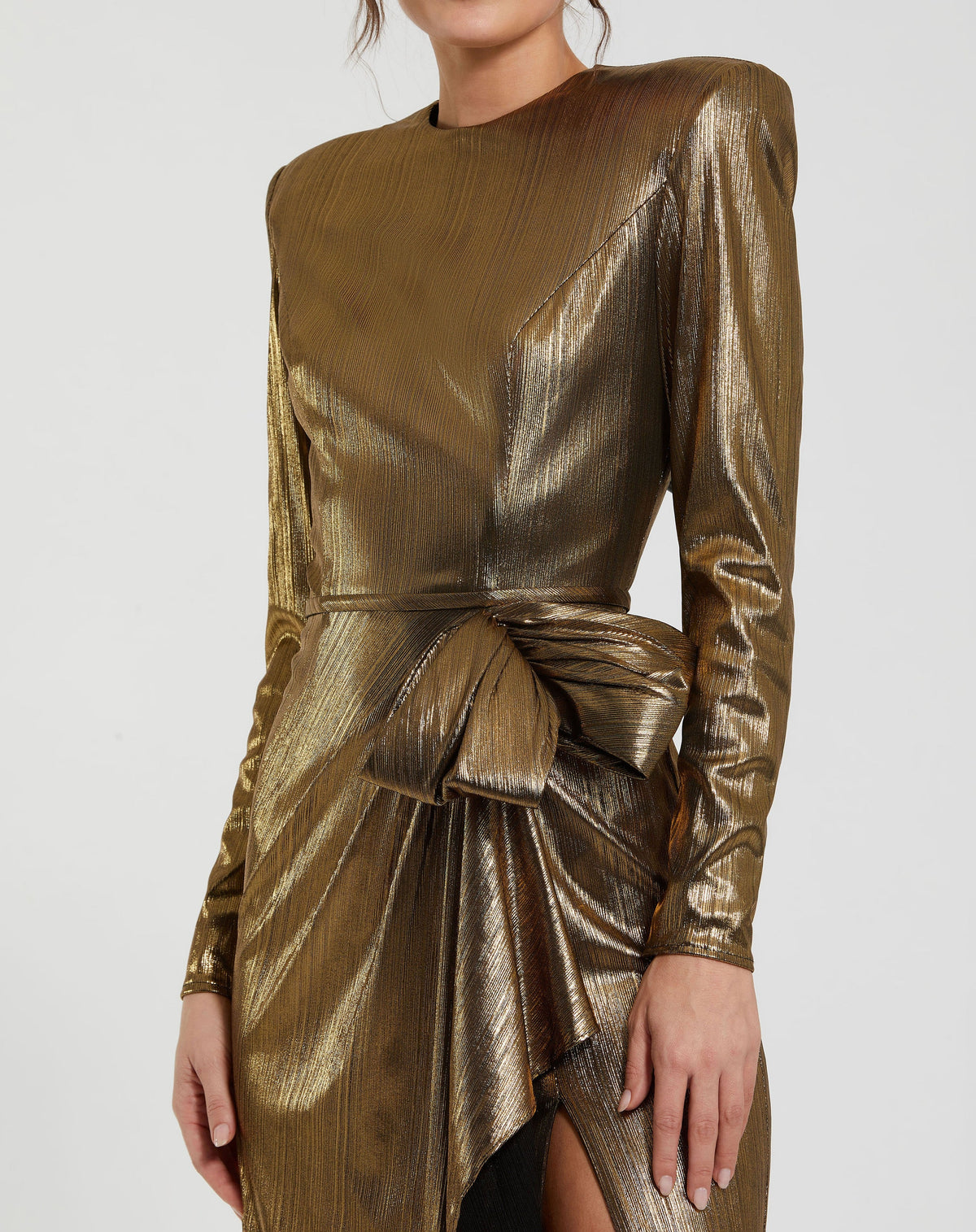 Mac Duggal 27206-AntiqueGold-CL