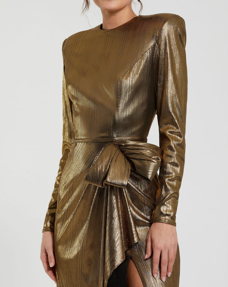 Mac Duggal 27206-AntiqueGold-CL