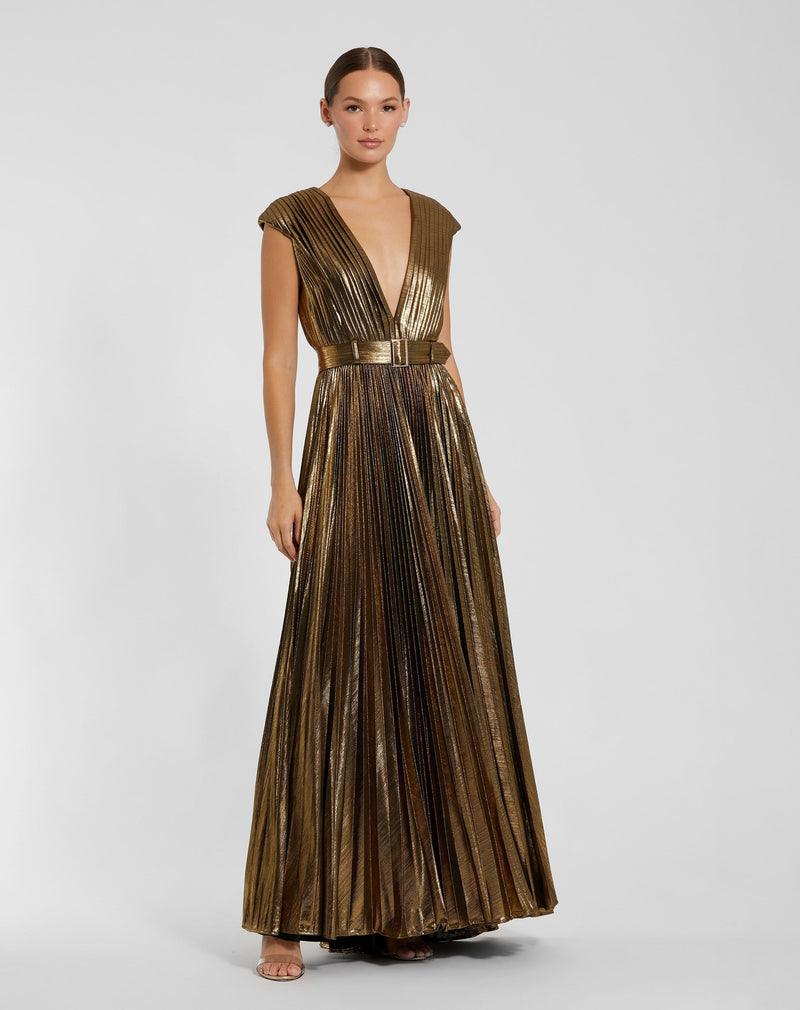 Mac Duggal 27215-Bronze-AB